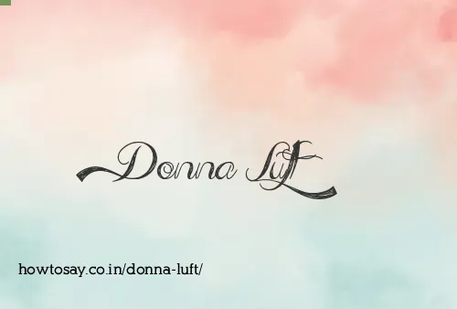 Donna Luft