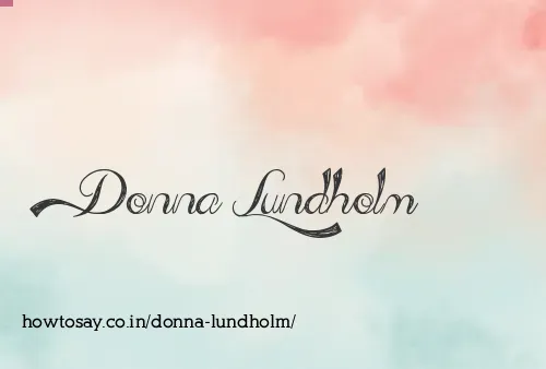 Donna Lundholm