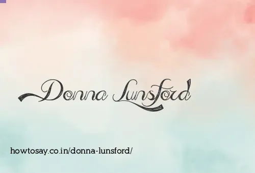 Donna Lunsford
