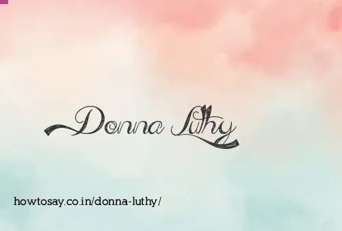 Donna Luthy