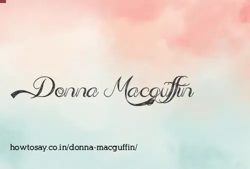 Donna Macguffin