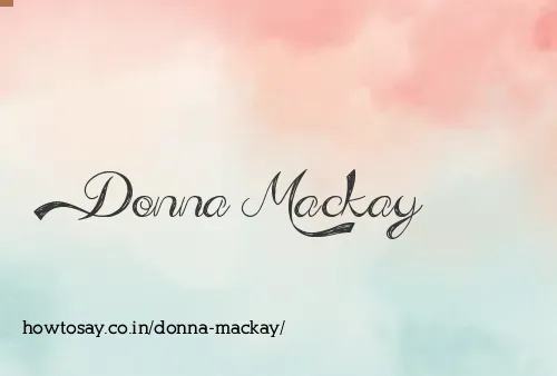 Donna Mackay