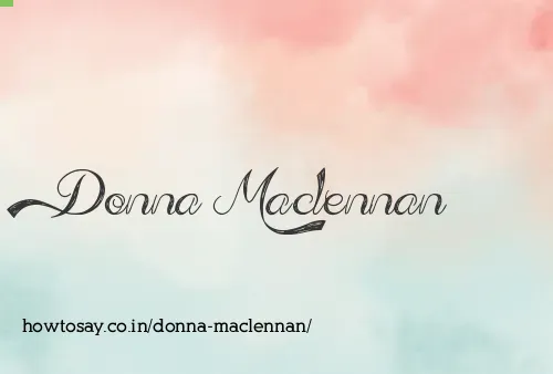 Donna Maclennan