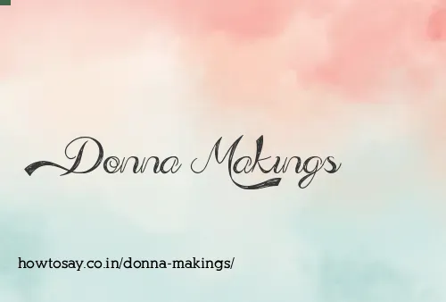 Donna Makings