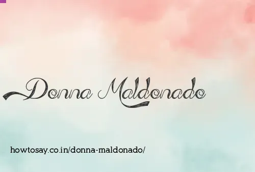 Donna Maldonado