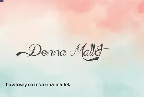 Donna Mallet