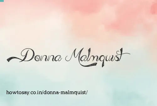 Donna Malmquist