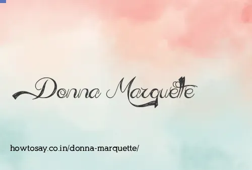 Donna Marquette