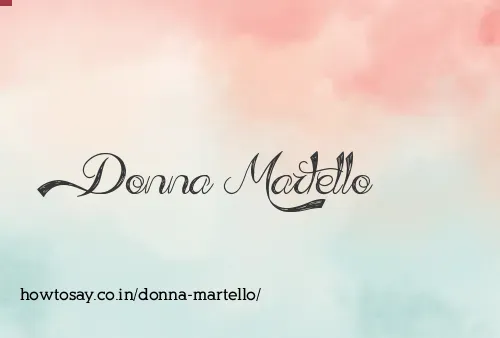 Donna Martello