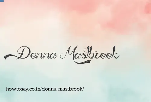 Donna Mastbrook