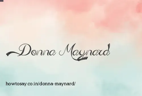 Donna Maynard
