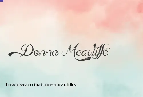 Donna Mcauliffe
