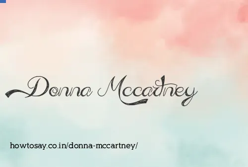 Donna Mccartney