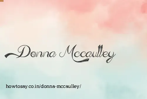 Donna Mccaulley