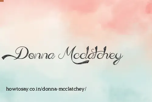 Donna Mcclatchey