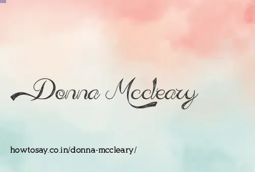Donna Mccleary