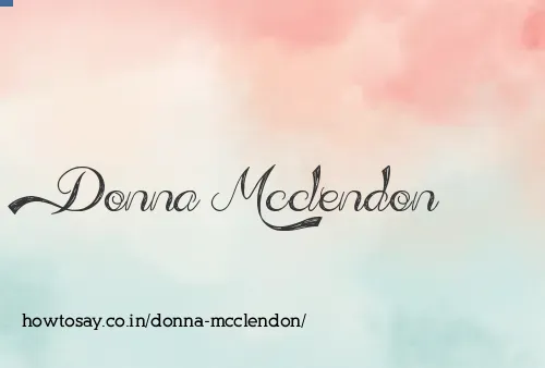 Donna Mcclendon