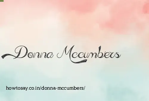 Donna Mccumbers