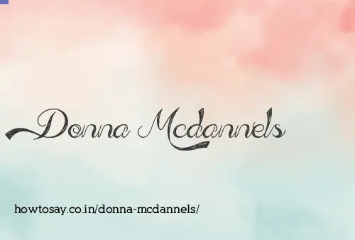 Donna Mcdannels