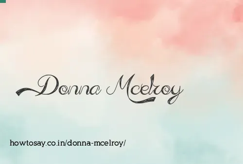 Donna Mcelroy