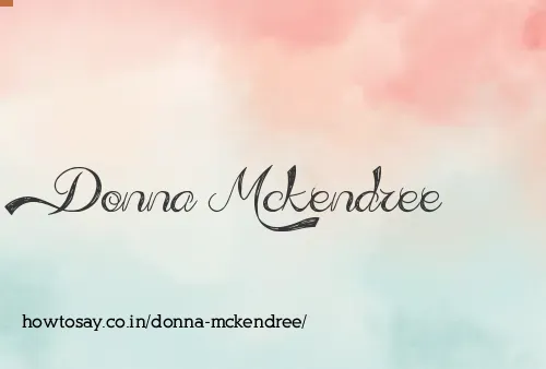 Donna Mckendree