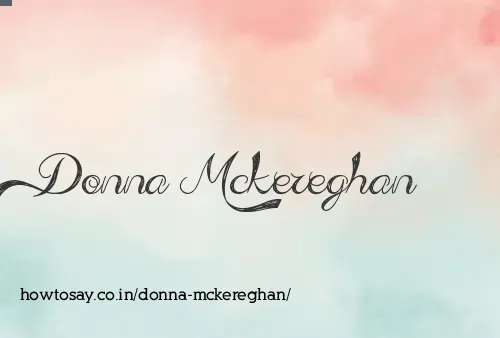Donna Mckereghan
