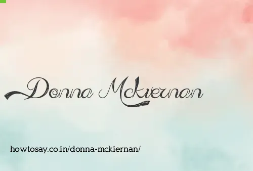 Donna Mckiernan