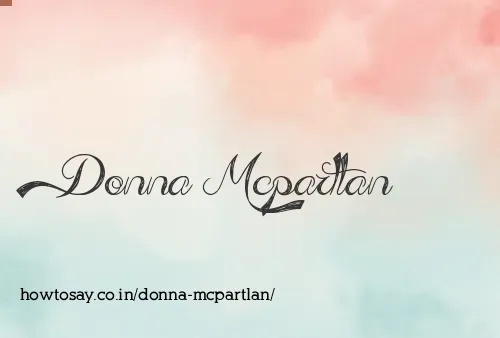 Donna Mcpartlan