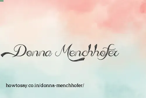 Donna Menchhofer