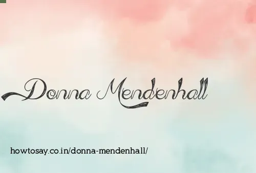 Donna Mendenhall