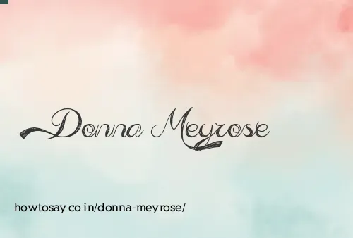 Donna Meyrose