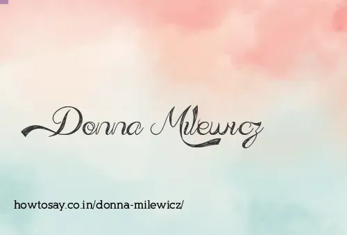 Donna Milewicz