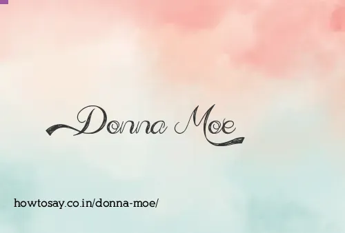 Donna Moe
