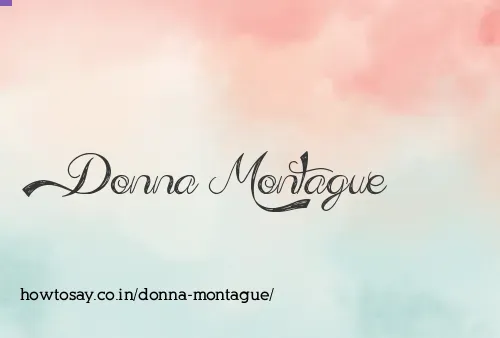 Donna Montague