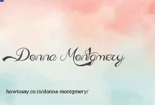 Donna Montgmery