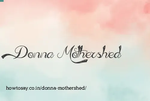 Donna Mothershed