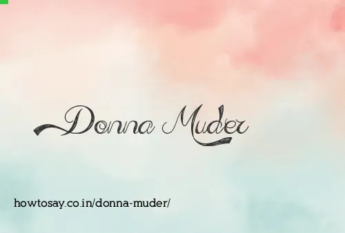 Donna Muder