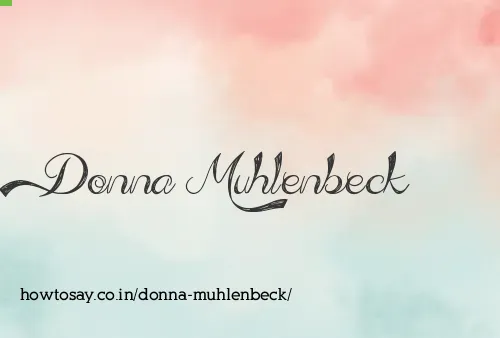 Donna Muhlenbeck