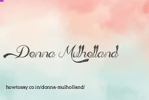 Donna Mulholland