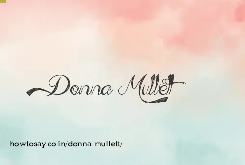 Donna Mullett