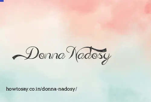 Donna Nadosy