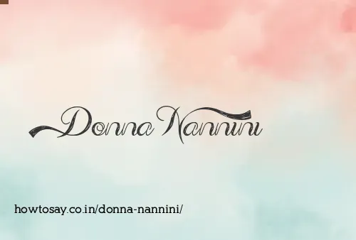 Donna Nannini