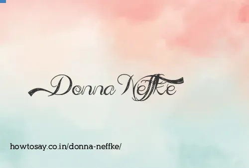 Donna Neffke