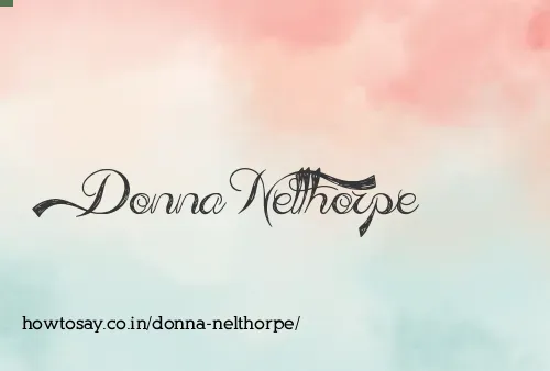 Donna Nelthorpe