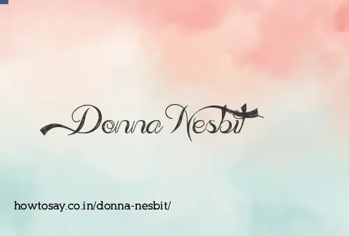 Donna Nesbit