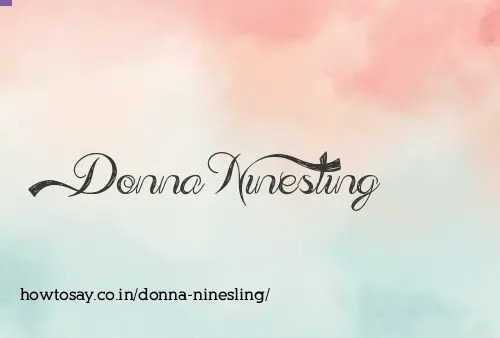 Donna Ninesling