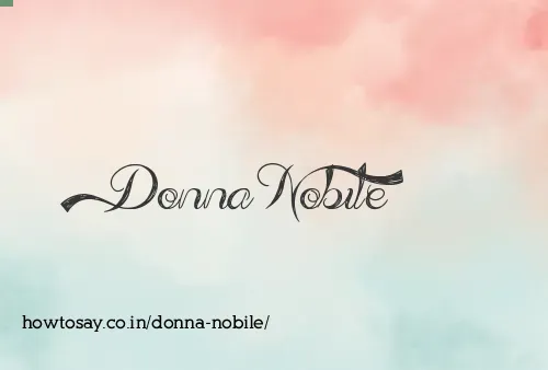 Donna Nobile