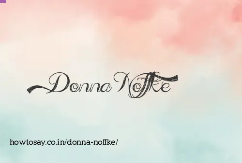 Donna Noffke