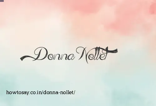 Donna Nollet