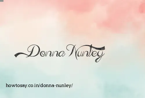 Donna Nunley